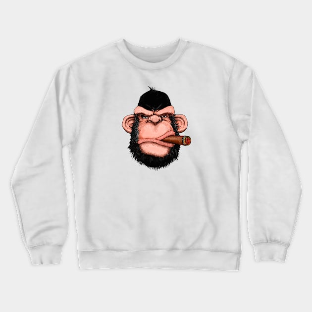 Ape Boss Crewneck Sweatshirt by NeilGlover